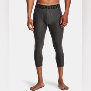 Under Armour Mens Compression ¾ HeatGear Athletic Leggings